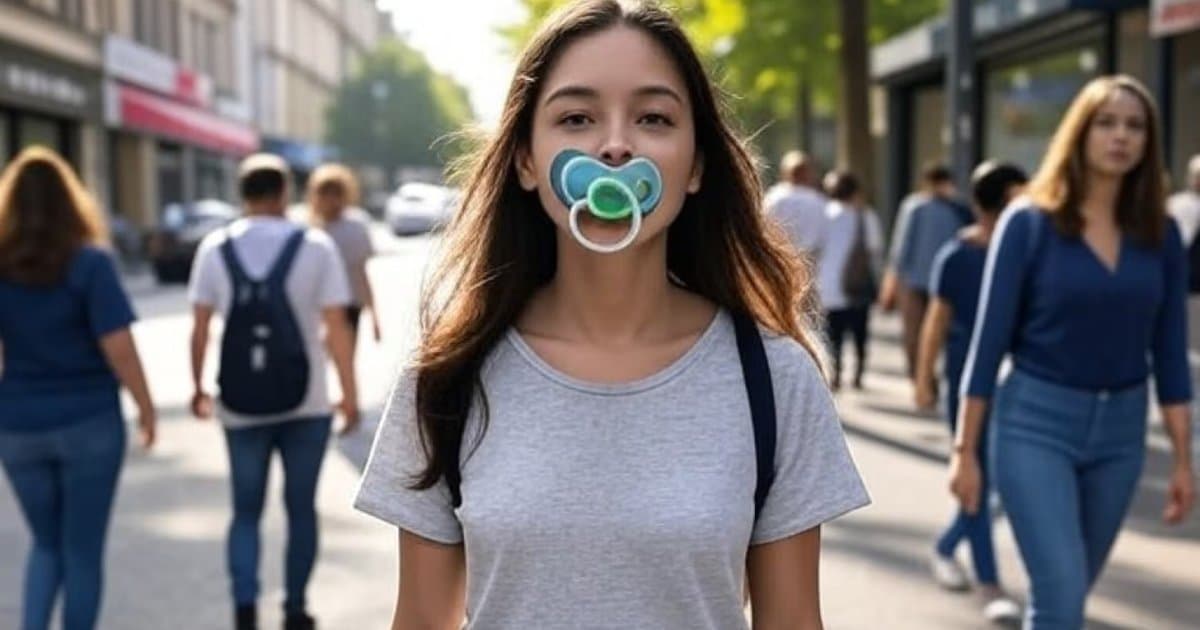 Adultos con chupete: la polémica para combatir la ansiedad