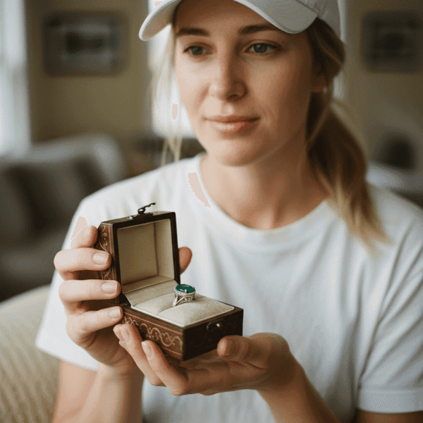 Una mujer vendió el anillo que le regaló su ex. Al verlo, el joyero descubrió una verdad oscura escondida.