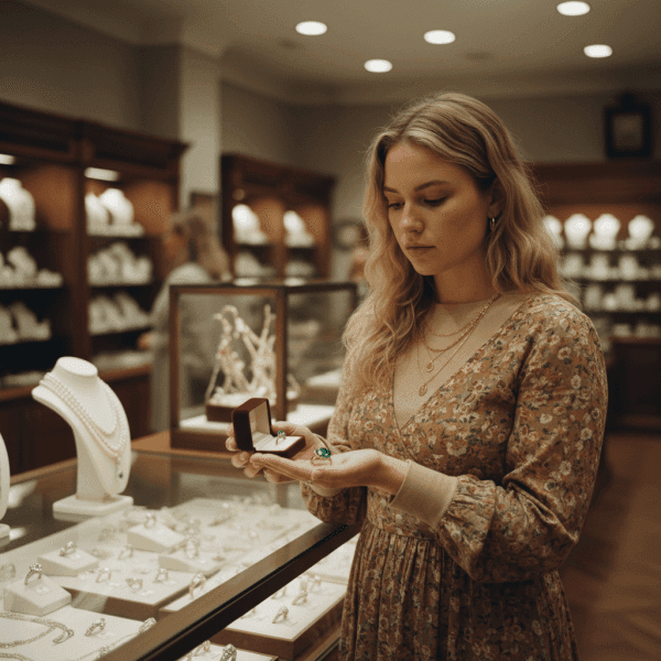 Una mujer vendió el anillo que le regaló su ex. Al verlo, el joyero descubrió una verdad oscura escondida.