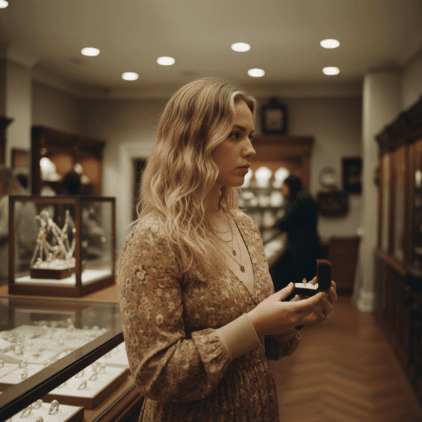 Una mujer vendió el anillo que le regaló su ex. Al verlo, el joyero descubrió una verdad oscura escondida.