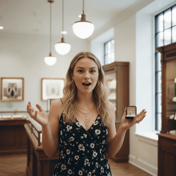 Una mujer vendió el anillo que le regaló su ex. Al verlo, el joyero descubrió una verdad oscura escondida.