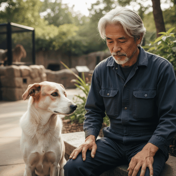 Una perra cría 3 cachorros de tigre – Años después, el tigre hace algo que hace llorar al cuidador del zoo