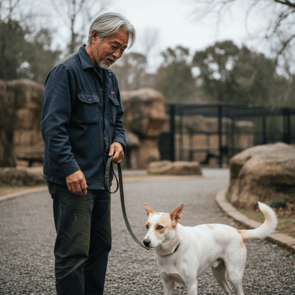Una perra cría 3 cachorros de tigre – Años después, el tigre hace algo que hace llorar al cuidador del zoo