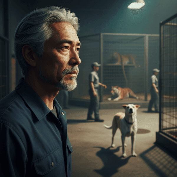 Una perra cría 3 cachorros de tigre – Años después, el tigre hace algo que hace llorar al cuidador del zoo