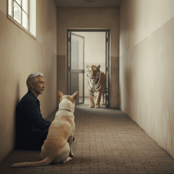 Una perra cría 3 cachorros de tigre – Años después, el tigre hace algo que hace llorar al cuidador del zoo