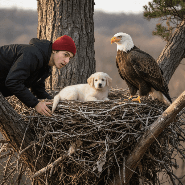 Un águila se llevó un cachorro del patio — Lo que descubrieron después dejó a todos sin palabras